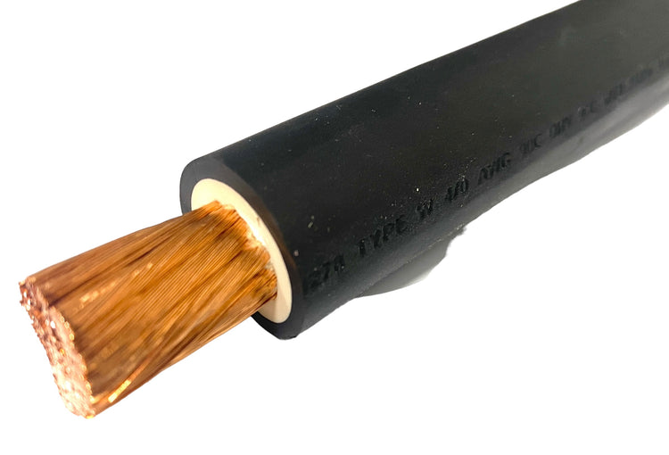 Type W Single Conductor Portable Power Cable