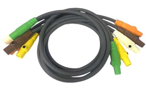 2000A Generator Cable Set (25 Cables) TYPE W 4/0 Power Camlock cables.