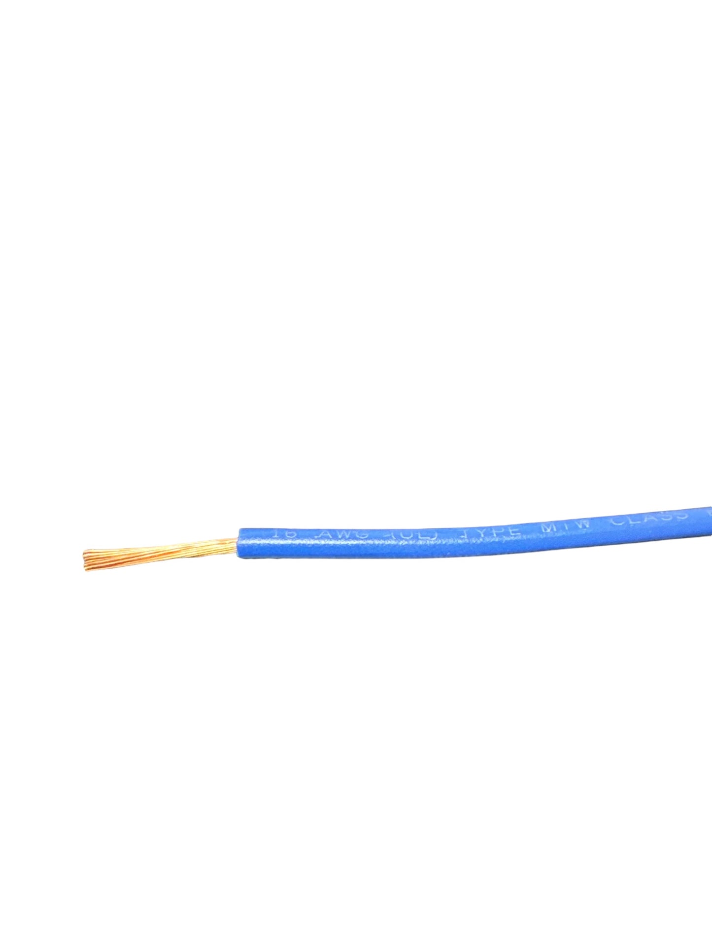 16 AWG MTW/UL1015 PRIMARY WIRE (26/30 XBC) STRANDS COPPER POWER WIRE.