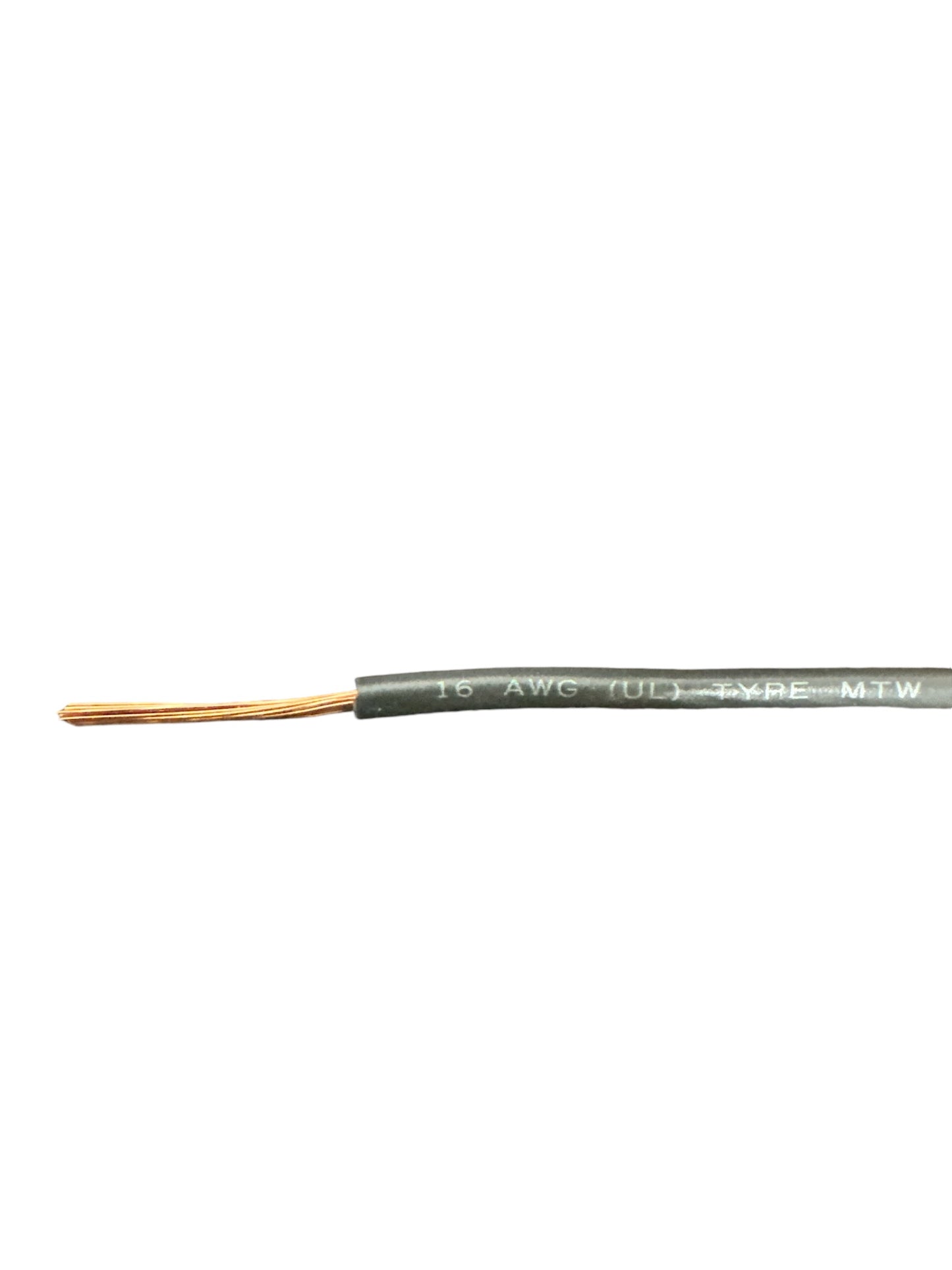 16 AWG MTW/UL1015 PRIMARY WIRE (26/30 XBC) STRANDS COPPER POWER WIRE.
