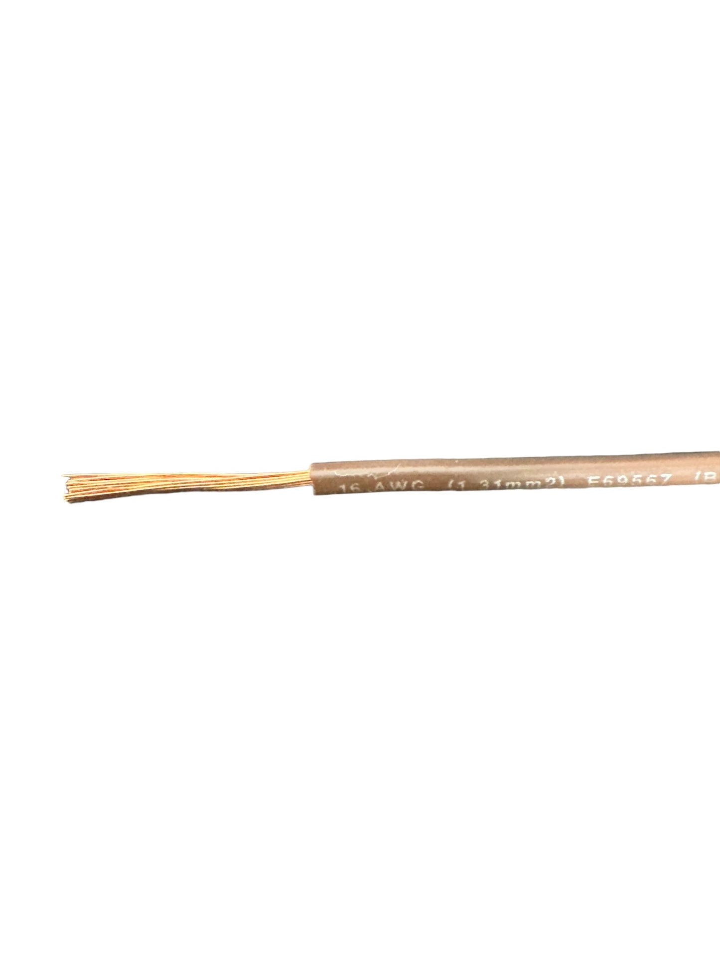 16 AWG MTW/UL1015 PRIMARY WIRE (26/30 XBC) STRANDS COPPER POWER WIRE.