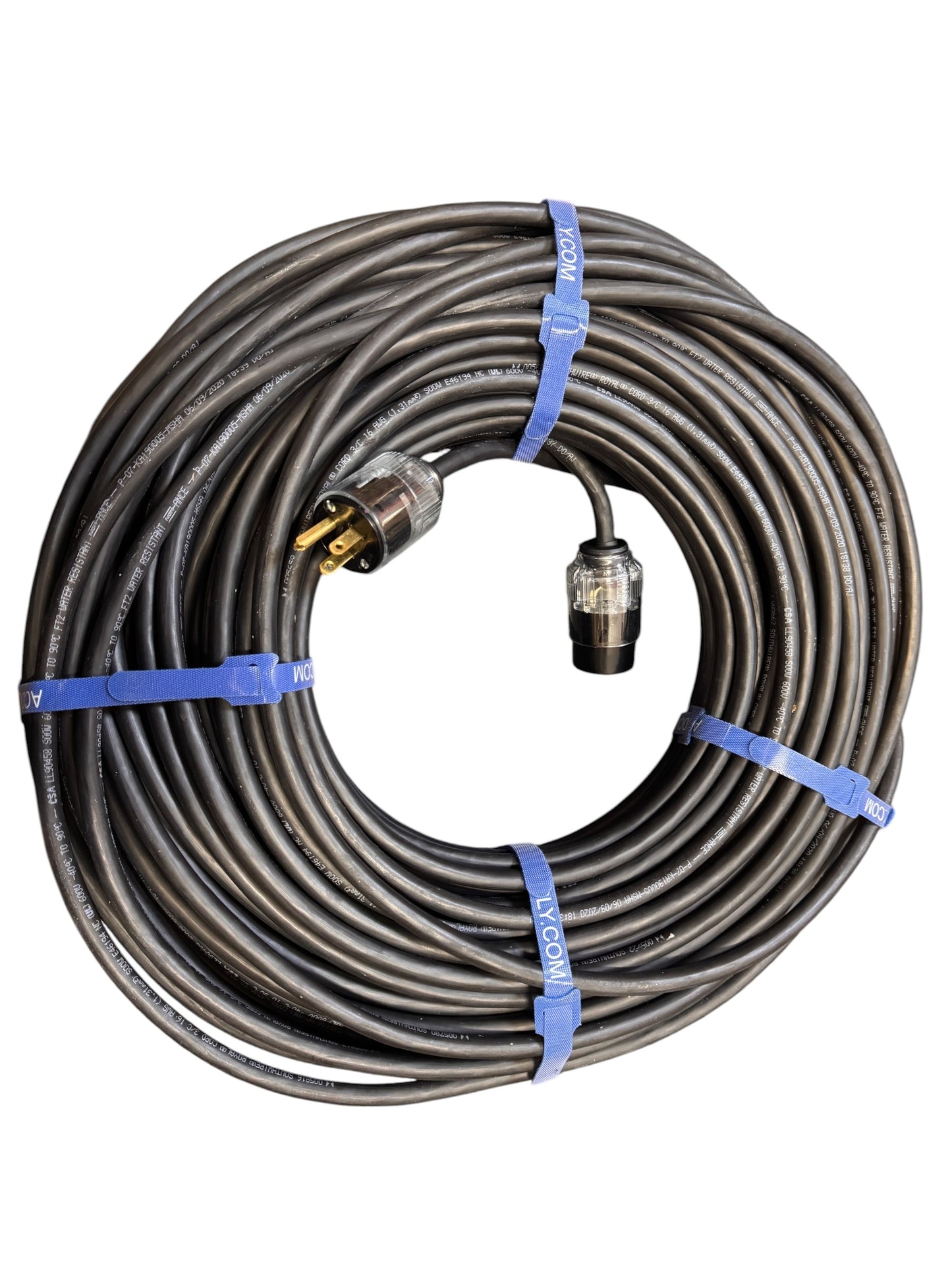ILLUMINATED LED Power Extension Cords SOOW 16/3 NEMA 5-15