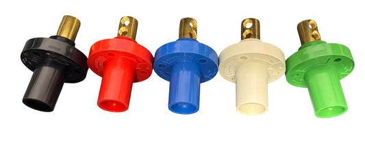 Hubbell Series 15 Panel Mount Male Receptacle 5 pc set, 150 AMP 600v