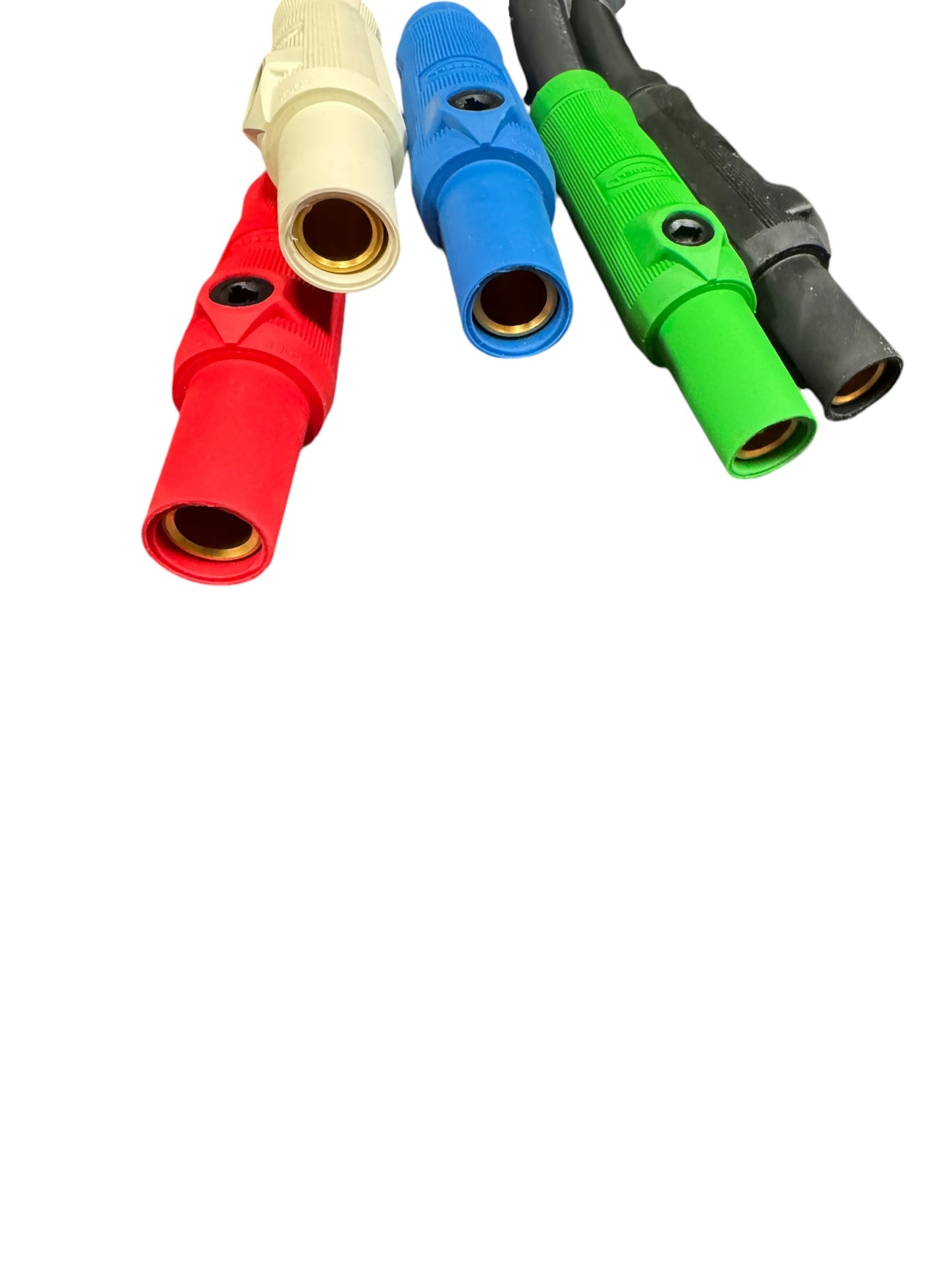 (5) TYPE SC #2 150 Amp Mini-CamLOCK 5 Wire Cord Sets 120/208v SERIES 15 HUBBELL