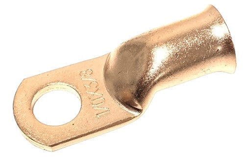 BARE COPPER BATTERY CABLE LUGS