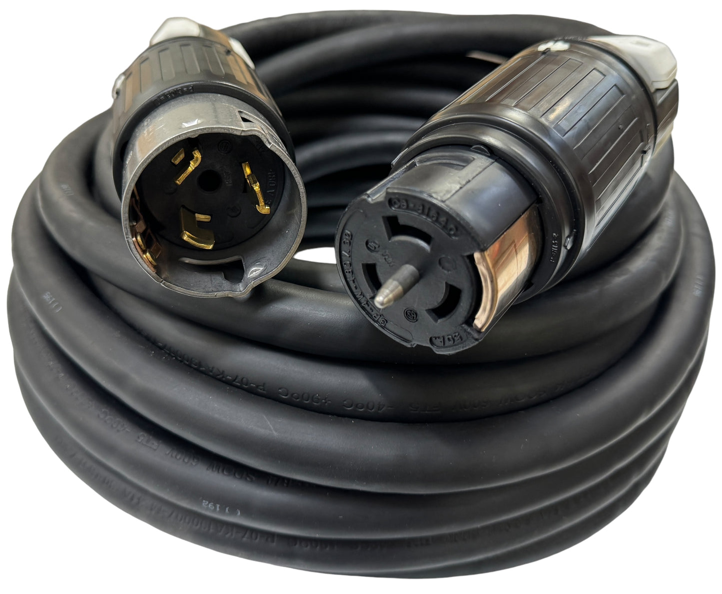 50 AMP ENTERTAINMENT CABLE GENERATOR POWER CABLE CS8164/65 480V SO 6/4 600V M/F
