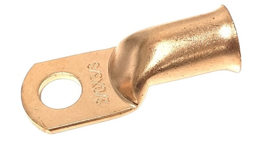 BARE COPPER BATTERY CABLE LUGS