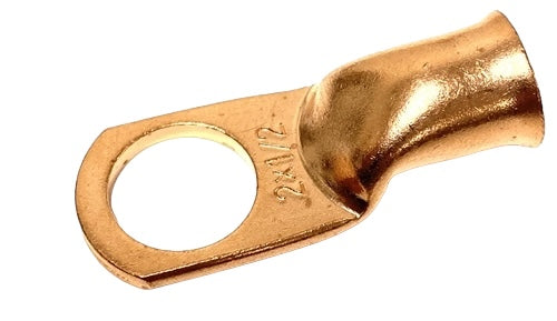 BARE COPPER BATTERY CABLE LUGS
