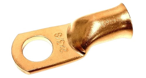 BARE COPPER BATTERY CABLE LUGS