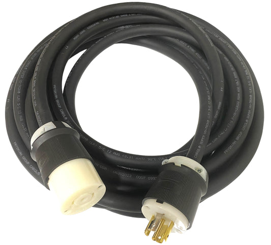 20 AMP ENTERTAINMENT CABLE GENERATOR POWER CABLE L21-20 120/208V SO 12/5 600V