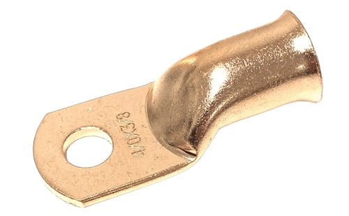 BARE COPPER BATTERY CABLE LUGS