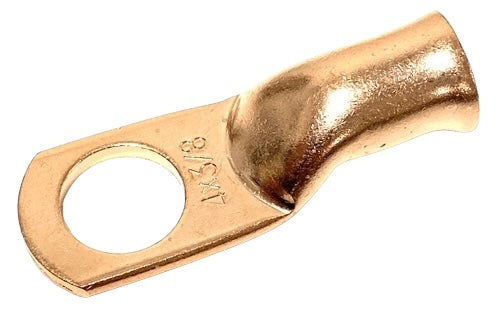 BARE COPPER BATTERY CABLE LUGS