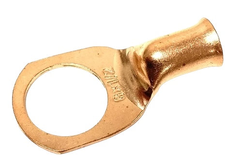 BARE COPPER BATTERY CABLE LUGS
