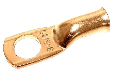 BARE COPPER BATTERY CABLE LUGS