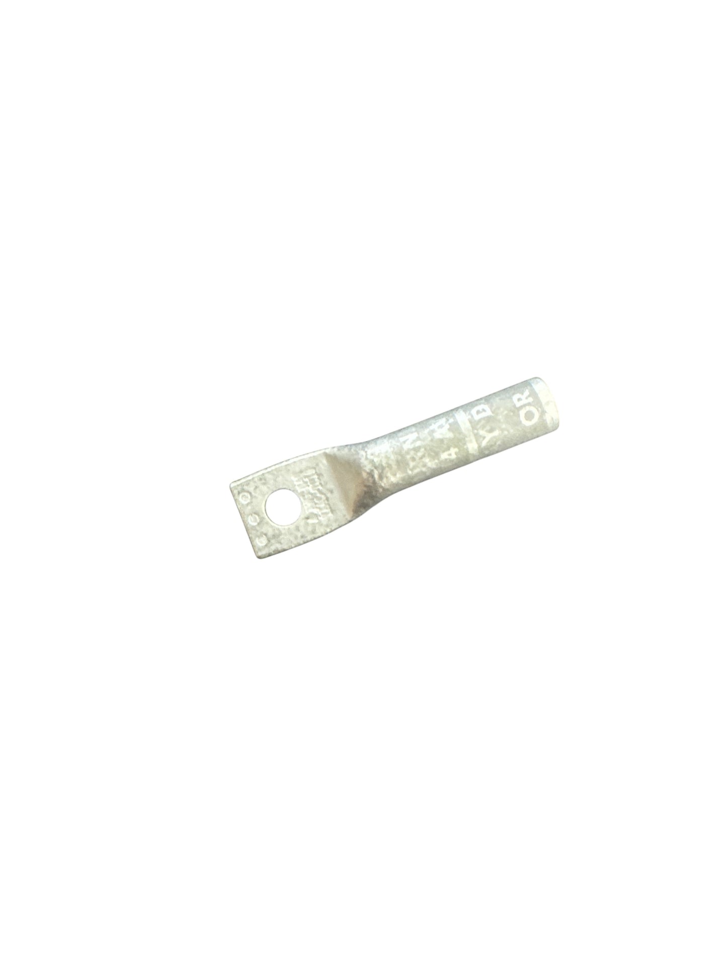 YA4CTC10, Compression Terminal, #4 AWG Cu, 1-Hole, #10 Stud, Long Barrel