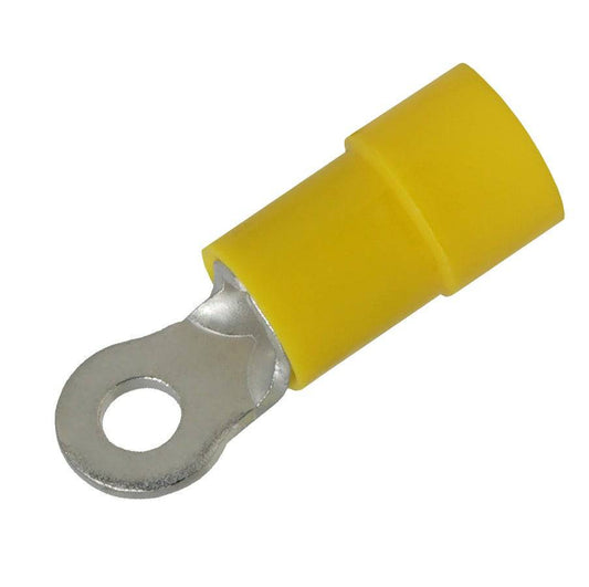 12-10 AWG Vinyl Insulated Easy Entry Ring Terminals