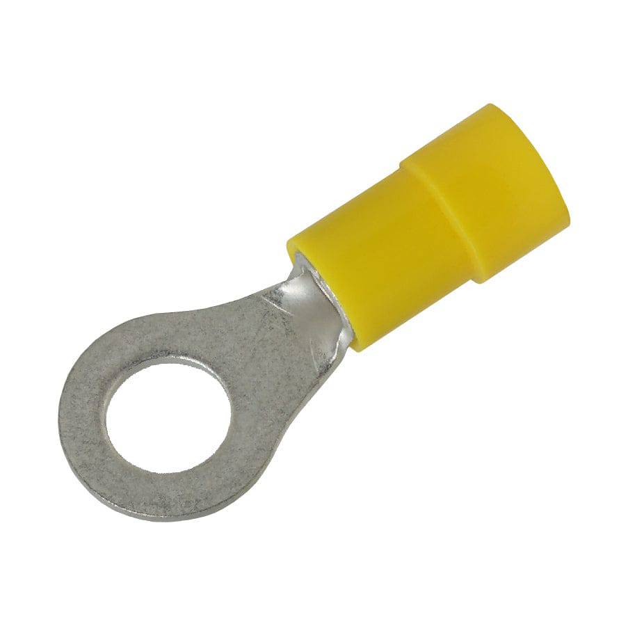 12-10 AWG Vinyl Insulated Easy Entry Ring Terminals