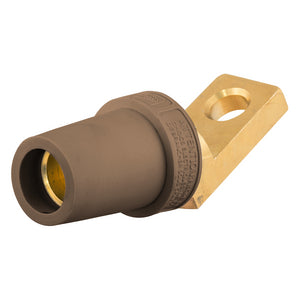HUBBELL Single Pole Products, 300/400A Series 16, Angled Female, Offset Stud Type