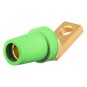 HUBBELL Single Pole Products, 300/400A Series 16, Angled Female, Offset Stud Type