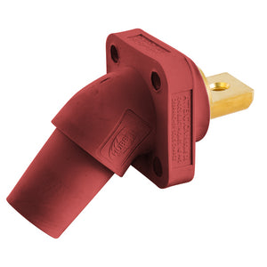 HUBBELL Single Pole Products, 300/400A Series, Receptacle, Angled Female, Buss Connection