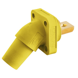 HUBBELL Single Pole Products, 300/400A Series, Receptacle, Angled Female, Buss Connection
