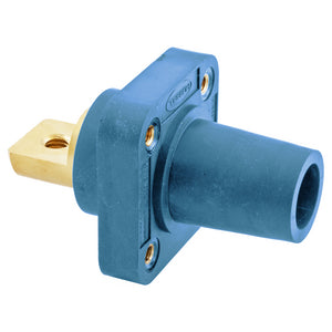 Hubbell Single Pole Devices, Industrial Grade, Female Bus Receptacle, 300/400A 600V AC/DC, Single Conductor