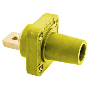 Hubbell Single Pole Devices, Industrial Grade, Female Bus Receptacle, 300/400A 600V AC/DC, Single Conductor