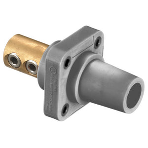 HUBBELL Heavy Duty Female, Panel Mount Receptacle, 300/400A 600V AC/DC, Single Conductor, SERIES 16 Set Screw