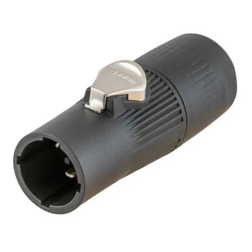 Hubbell Locking Male Cable Connector, Power OUT 20A 250V HBLMC