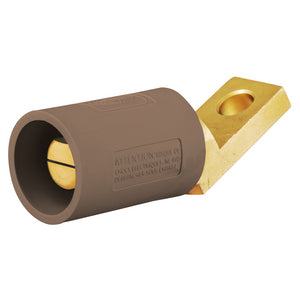 HUBBELL Single Pole Products, 300/400A Series 16, Angled Male, Offset Stud Type