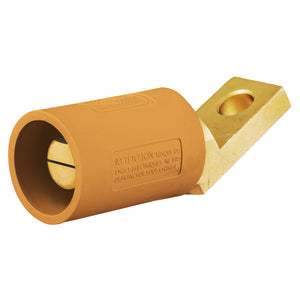 HUBBELL Single Pole Products, 300/400A Series 16, Angled Male, Offset Stud Type