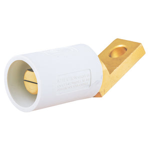 HUBBELL Single Pole Products, 300/400A Series 16, Angled Male, Offset Stud Type