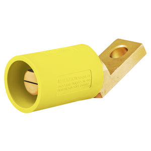 HUBBELL Single Pole Products, 300/400A Series 16, Angled Male, Offset Stud Type