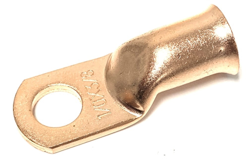 BARE COPPER BATTERY CABLE LUGS