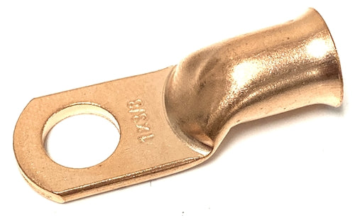 BARE COPPER BATTERY CABLE LUGS