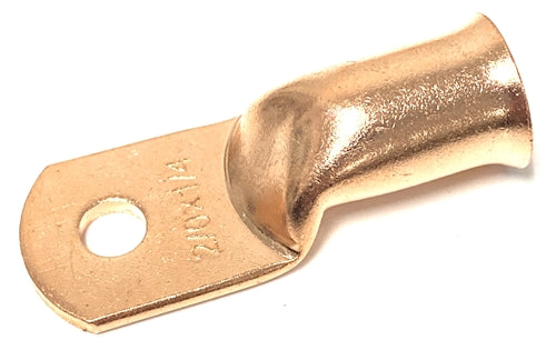 BARE COPPER BATTERY CABLE LUGS