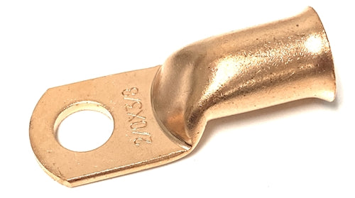BARE COPPER BATTERY CABLE LUGS