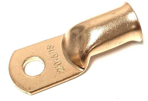 BARE COPPER BATTERY CABLE LUGS