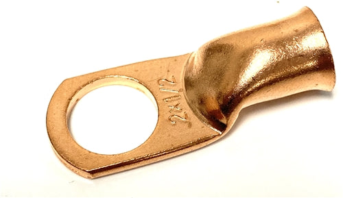 BARE COPPER BATTERY CABLE LUGS