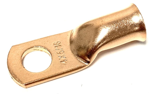 BARE COPPER BATTERY CABLE LUGS