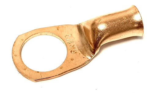 BARE COPPER BATTERY CABLE LUGS