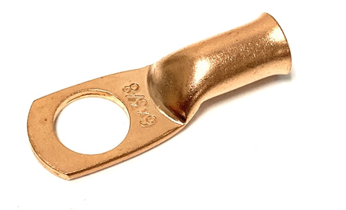 BARE COPPER BATTERY CABLE LUGS