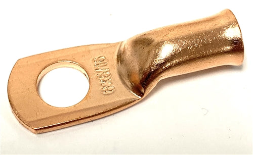 BARE COPPER BATTERY CABLE LUGS