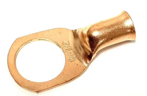 BARE COPPER BATTERY CABLE LUGS