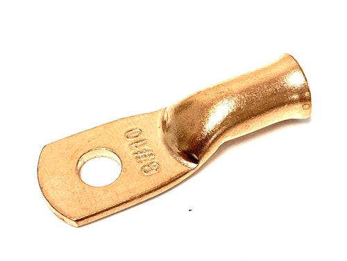 BARE COPPER BATTERY CABLE LUGS