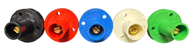HUBBELL SERIES 15 PANEL MOUNT CAMLOCK RECEPTACLES