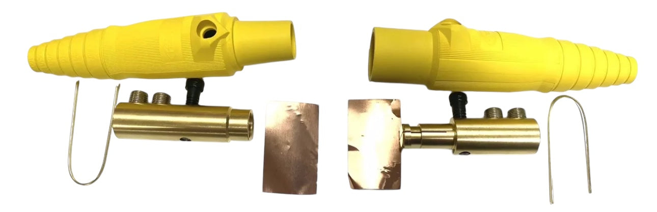 Hubbell SERIES 16 SINGLE POLE DEVICE (CAMLOCK) HBL300F/HBL300M Pair 6G-2/0