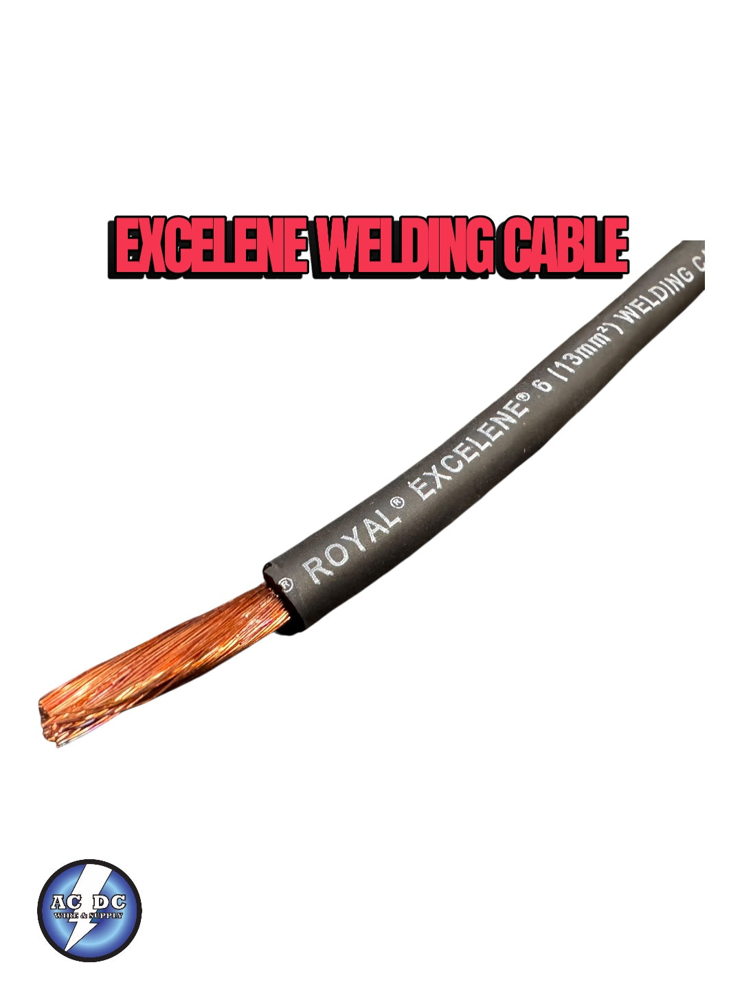 EXCELENE Battery and Welding Cable Copper 4/0 TO 6 Gauge.