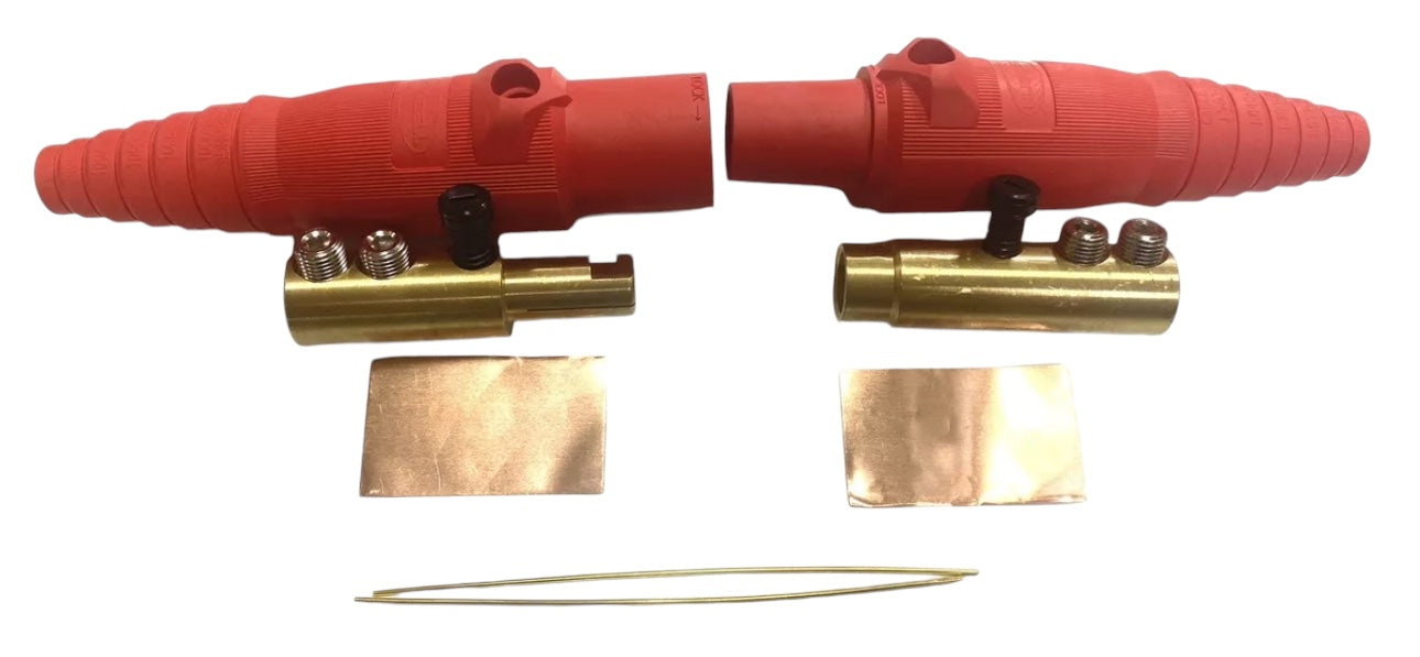 Hubbell SERIES 16 SINGLE POLE DEVICE (CAMLOCK) HBL300F/HBL300M Pair 6G-2/0