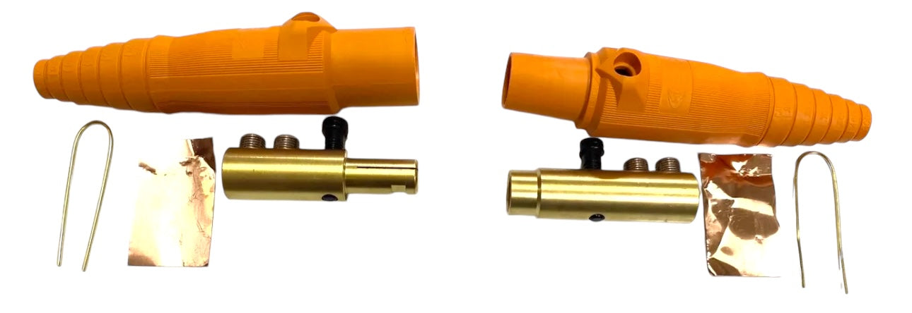 Hubbell SERIES 16 SINGLE POLE DEVICE (CAMLOCK) HBL300F/HBL300M Pair 6G-2/0
